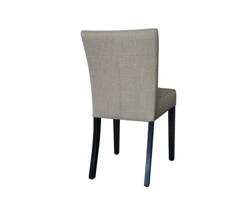 M&T Contemporary dining  chair natural hessian