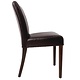 M & T  Contemporary dining  chair dark brown