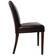 M&T Contemporary dining  chair dark brown