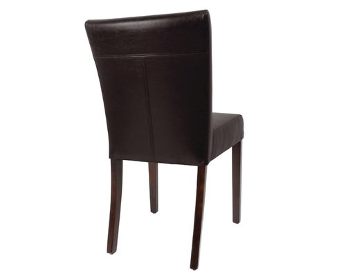 M&T Contemporary dining  chair dark brown