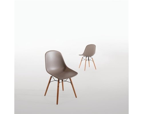 M&T Chair grey polypropylene