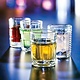 LA ROCHERE  Shot glas / shooter 6 cl set van 8 assorti