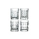 LA ROCHERE  Shot glas / shooter 6 cl set van 8 assorti