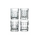 LA ROCHERE  Shot glass / shooter 6 cl set of 8 assorted