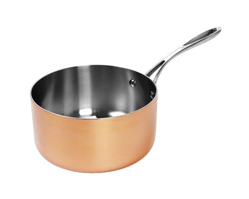 VOGUE  Poelon - Casserole 18 cm cuivre / inoxydable