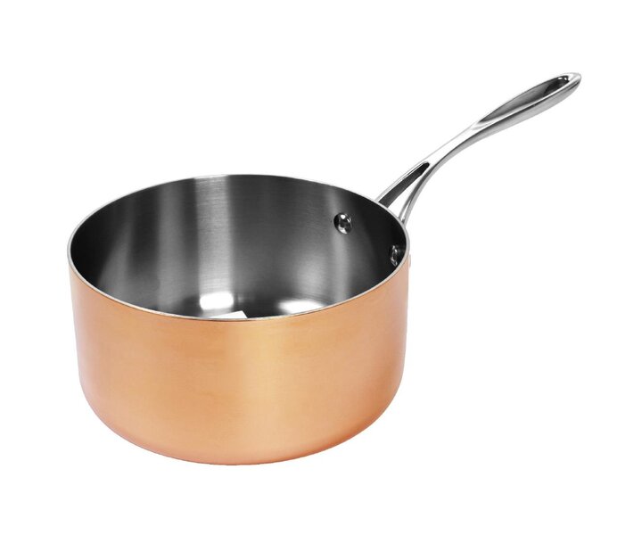 VOGUE  Steelpan 18 cm koper / roestvrijstaal