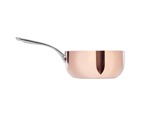 VOGUE  Sautepan conical 20 cm copper / stainless steel