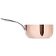 VOGUE  Sautepan conical 20 cm copper / stainless steel