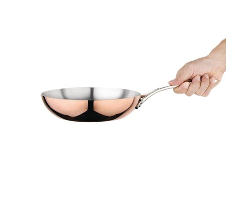 VOGUE  Frying pan 24 cm copper / stainless steel