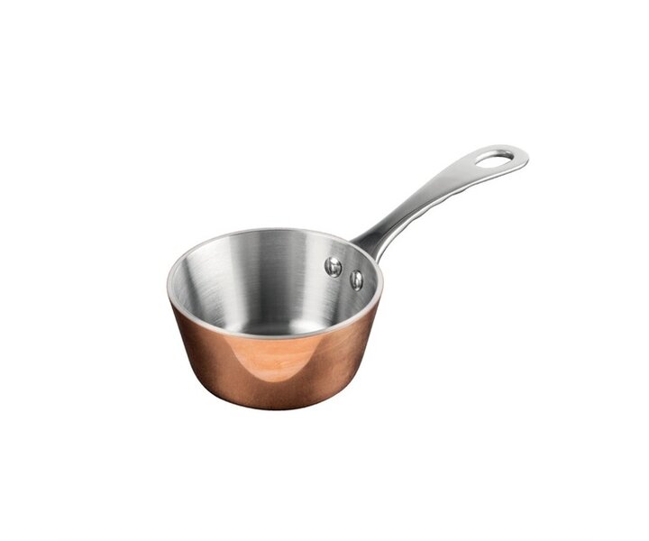 M&T Mini saucpan 8,5 cm copper / stainless steel