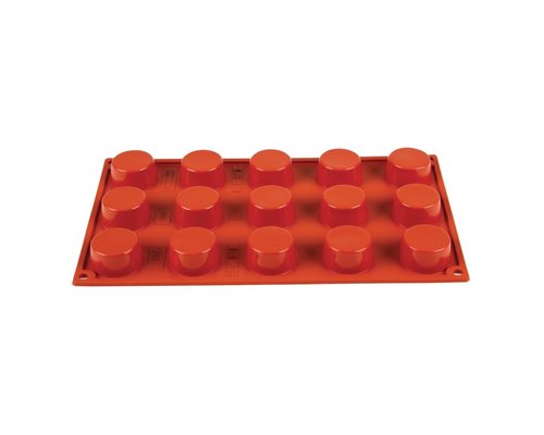 PAVONI  Moule à patisserie en silicone souple 15 petits fours