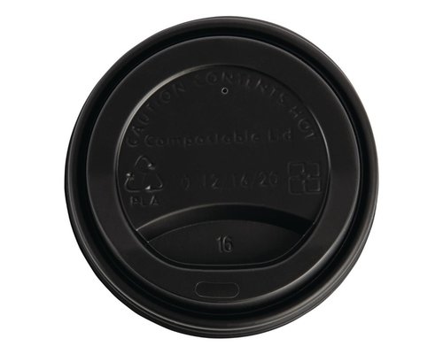 FIESTA GREEN Lid for coffee mug 35 cl double walled  and compostable ( box 50 pieces )