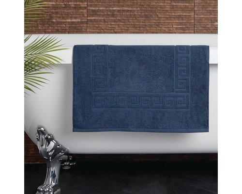 M & T  Tapis éponge 50 x 80 cm Bleu Marine