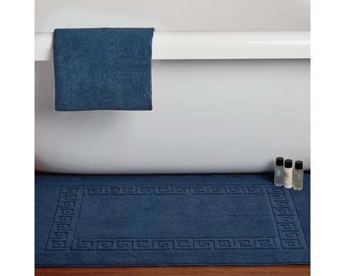 M & T  Tapis éponge 50 x 80 cm Bleu Marine