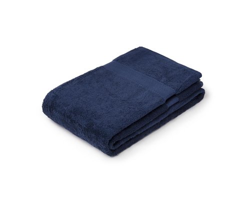 M & T  Badlaken 100 x 150 cm Navy blauw