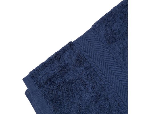 M & T  Draps de bain 100 x 150 cm Bleu Marine