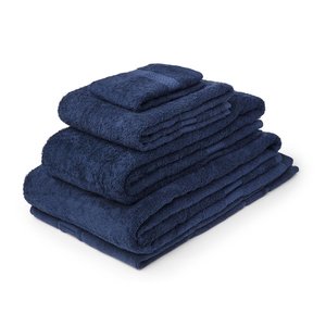 M & T  Draps de bain 100 x 150 cm Bleu Marine