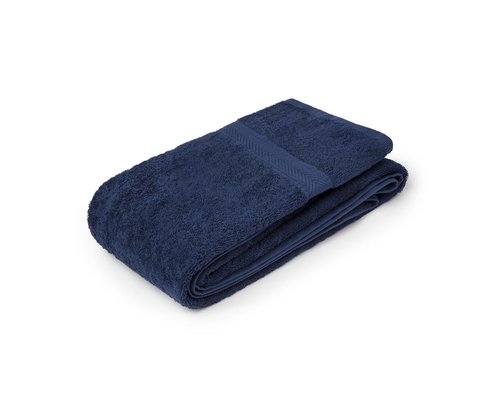 M & T  Badhanddoek 50 x 90 cm Navy blauw