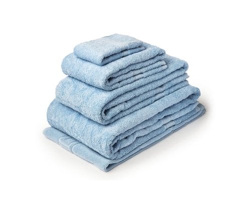 M & T  Bath sheet 100 x 150 cm blue