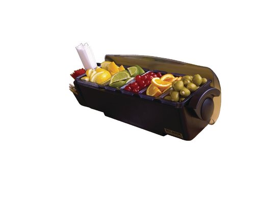 SAN JAMAR  Ingredients holder 5 pcs with rolltop lid