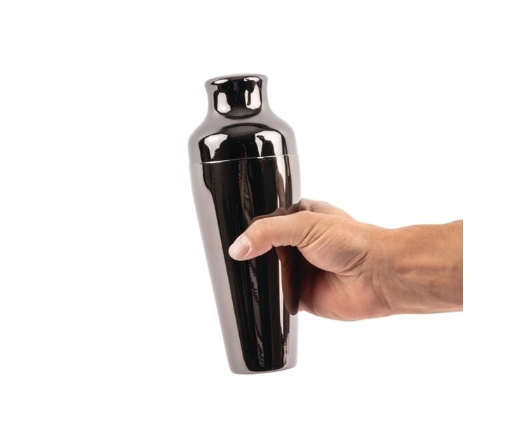 M&T Cocktail shaker 55 cl gun metal + 5 delige barset