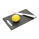 M & T  Cutting board 25 x 15 x 0,7 cm black