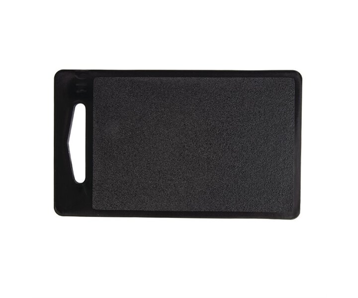 M&T Planche à découper 25 x 15 x 0,7 cm noire