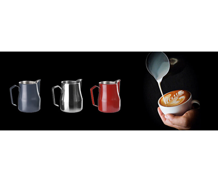 LACOR Barista milk jug s/s 50 cl  red