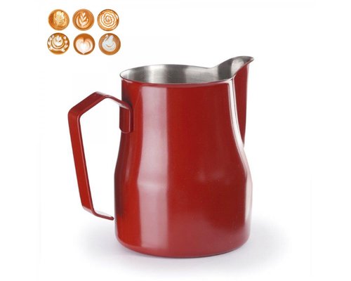 LACOR Barista melkpot rvs 50 cl  rood