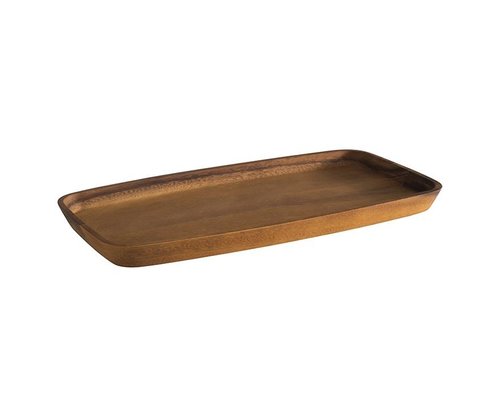 M&T Serving tray acacia wood 30 x 15 x 2 cm