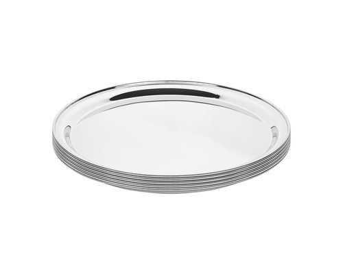 M&T Round tray  Ø 40,5 cm stainless steel