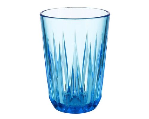 M & T  Goblet de piscine 50 cl Tritan bleu azur