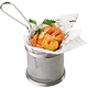 M & T  Frying & serving basket  round shape