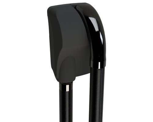 JVD Hairdryer 1000 W black with shaver socket