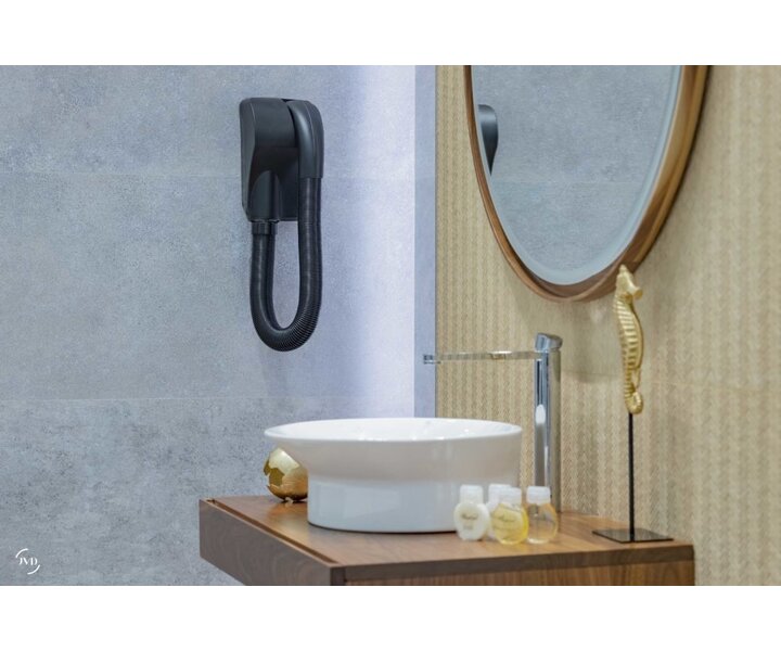 JVD Sèche cheveux 1000 W noir