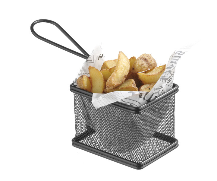 M&T Frying & serving basket rectangular shape