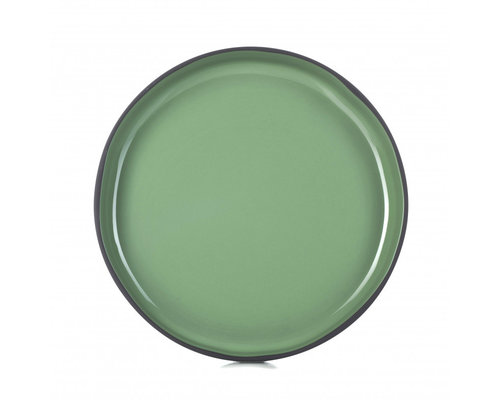 REVOL  Plate / bowl with high rim 23 x 3,3 cm Caractère Gourmande Mint
