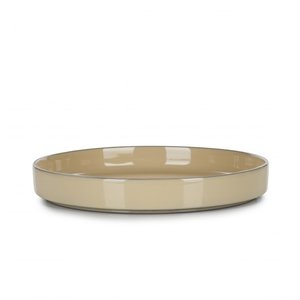 REVOL  Plate / bowl with high rim 23 x 3,3 cm Caractère Gourmande  nutmeg