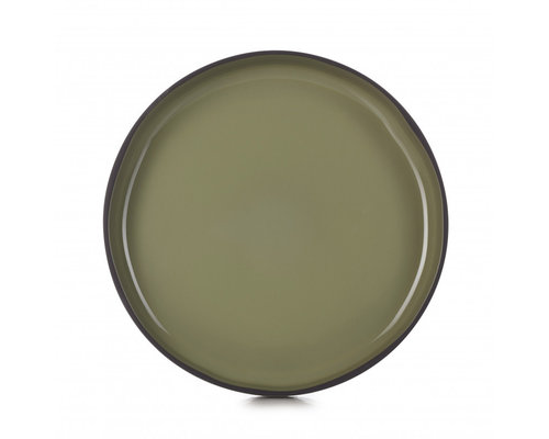 REVOL  Assiette / bol avec bord haut  23 x 3,3 cm Caractère  Gourmande Cardamome