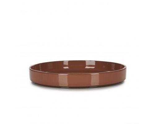 REVOL  Bord / bowl met hoge rand 23 cm x 3,3 cm Caractère Gourmande Cinnamon