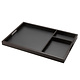 M & T  Serving tray 3 compartiments wood / chalkboard 61 x 40 x 3,8 cm