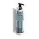 JVD Distributeur de savon / shampoing / gel  mains 30 cl avec pompe manuelle  blanche