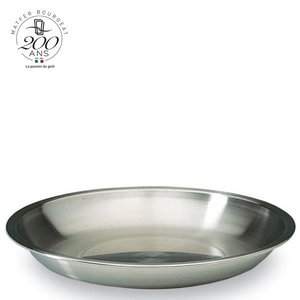 M & T  Seafood tray  30 cm x 4 cm stainless steel
