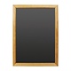 M & T  Chalkboard melamine surface with pine wood frame  60 x 45 cm