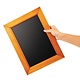 M & T  Chalkboard melamine surface with pine wood frame  30 x 40 cm