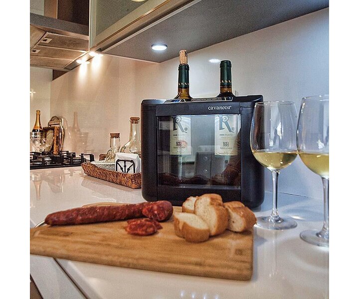 CAVANOVA Flessenkoeler voor 2 flessen