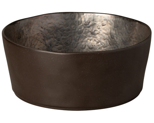 COSTA NOVA  Saladier - légumier- bol à frites 24 cm  Lagoa Metal Black