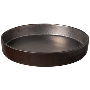 COSTA NOVA  Pasta plate 24 cm  Lagoa Metal Black