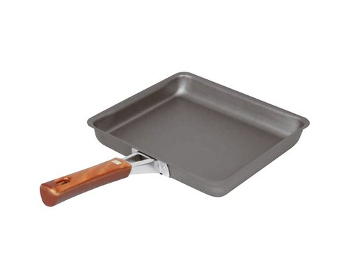 M & T  Japanese omelette frying pan 22 x 21 x h 3,5 cm non stick coated