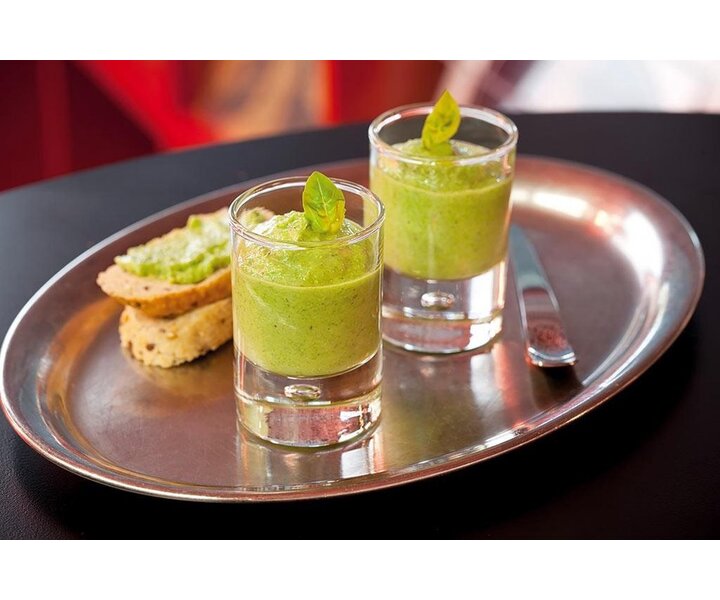 PASABAHCE Shot & amuse  glaasje  6 cl  met zware bodem  Disco bubble